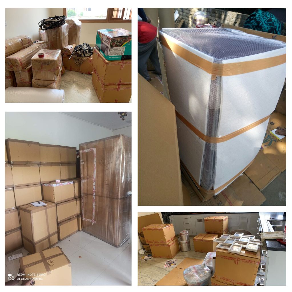 Professional Packers and Movers Loading Household Goods